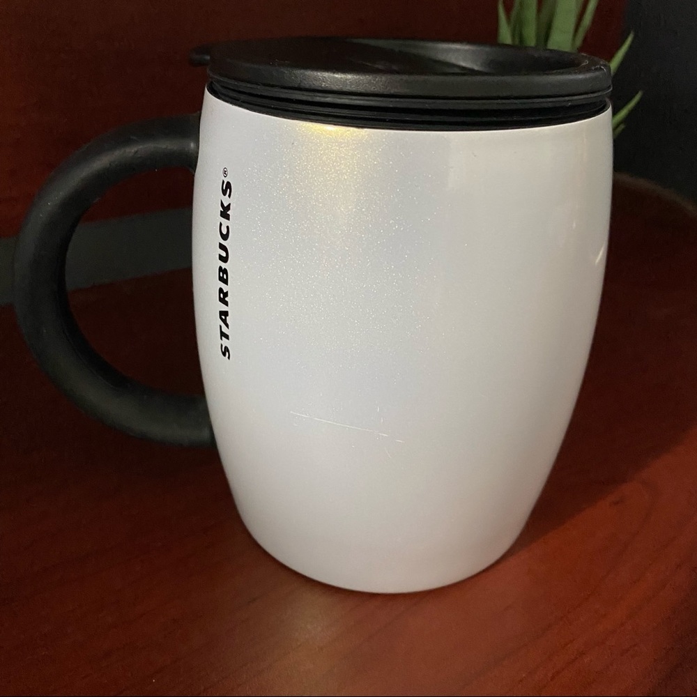 Starbucks Stainless-Steel Pearlescent Mug with Lid
